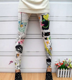 Calça Legging Flor