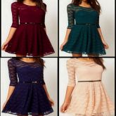Vestido Renda